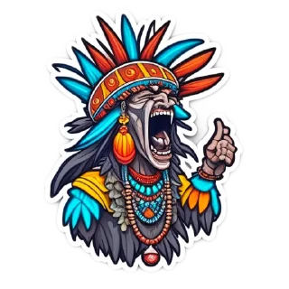 Sticker Paganism - 0