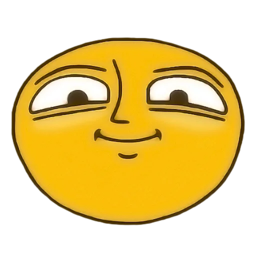 cartoon cartoon smile yellow