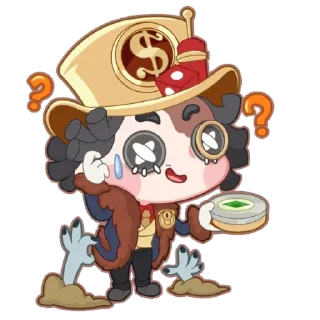 Sticker Norton Campbell - Identity V by @starr1ex - 2