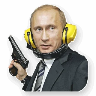 Sticker Путин - 0 Sticker Путин - 0