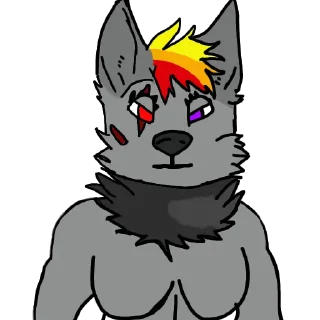 Sticker Jay/Pyro (@JayTheFurrySnowpup) - 0