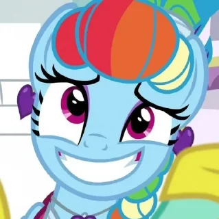 Стикер Rainbow | @MyLittlePony_bots - 8