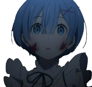 Sticker Re:Zero @EIIeLawliet, @AnimePicturesAMV - 11