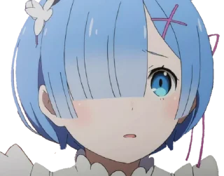 Sticker Re:Zero @EIIeLawliet, @AnimePicturesAMV - 7