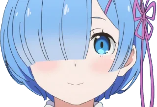 Sticker Re:Zero @EIIeLawliet, @AnimePicturesAMV - 9