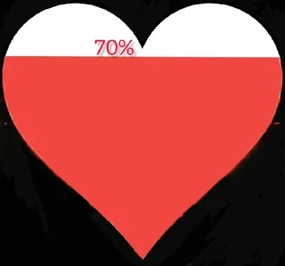 Sticker Real Love @stickersb2b - 0
