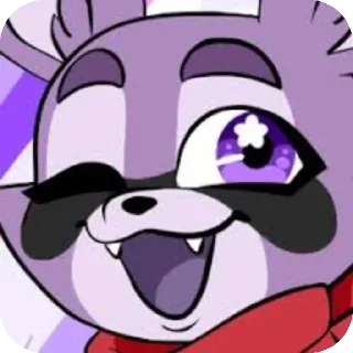 Стикер Rembly the raccoon - 1 Стикер Rembly the raccoon - 1