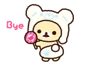 Стикер Rilakkuma: Relaxing Days - 8