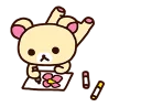 Стикер Rilakkuma: Relaxing Days - 4