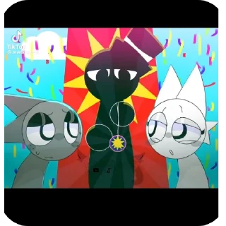 Sticker SPRUNKI (помогите это пипец) - 1