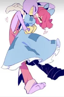 Стикер Джекс и рагата 💗💗💗 @Themki_robot - 8