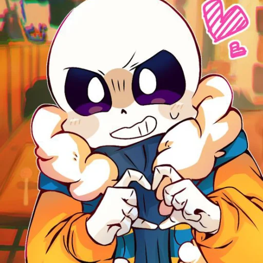 Стикер Outertale Sans by : @stickers_undertale - 0