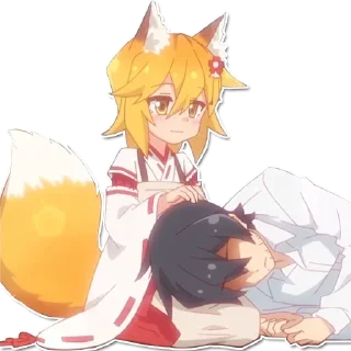 Стикер Senko Chan Stickers - 11