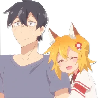 Стикер Senko Chan Stickers - 5