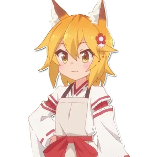Стикер Senko Chan Stickers - 2