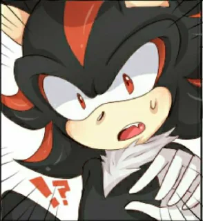 Стикер Shadow the Hedgehog - 8