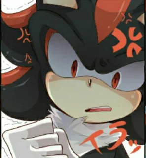 Стикер Shadow the Hedgehog - 10