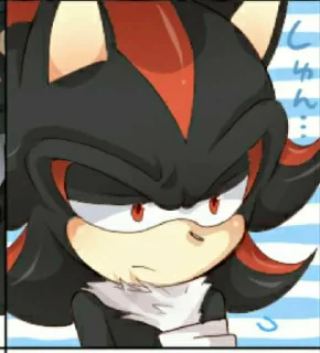 Стикер Shadow the Hedgehog - 4