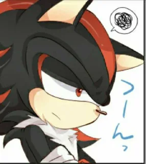 Стикер Shadow the Hedgehog - 5