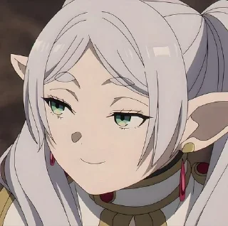 Стикер Фрирен @anime_sticks - 9