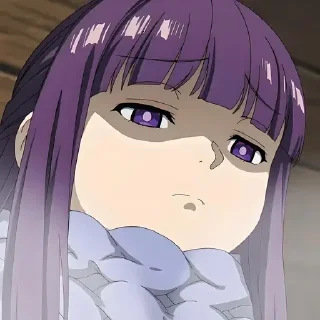 Стикер Фрирен @anime_sticks - 7
