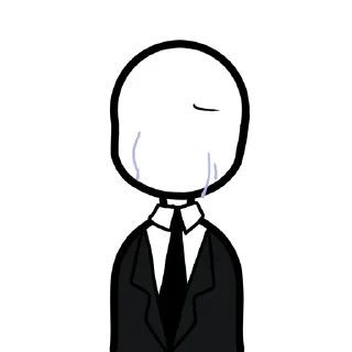 Стикер Slenderman - 0
