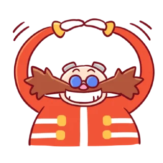 Стикер Sonic Cute Emoji - 3 Стикер Sonic Cute Emoji - 3
