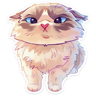 Стикер Стелла @Nyasticks - 0