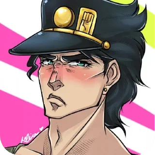 Sticker Стикеры с Джотаро - 2 Sticker Стикеры с Джотаро - 2
