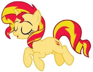 Стикер Sunset | @MyLittlePony_bots - 10