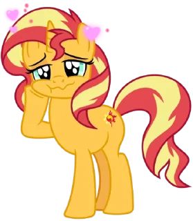 Стикер Sunset | @MyLittlePony_bots - 11