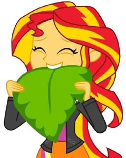 Стикер Sunset | @MyLittlePony_bots - 7
