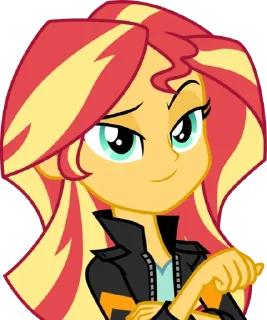 Стикер Sunset | @MyLittlePony_bots - 4