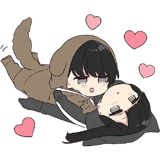 Sticker Юрудура-кун 5 @Nyasticks - 4
