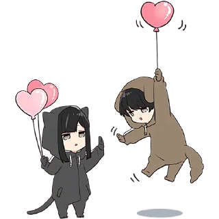 Sticker Юрудура-кун 5 @Nyasticks - 5