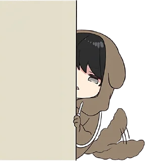 Sticker Юрудура-кун 5 @Nyasticks - 8