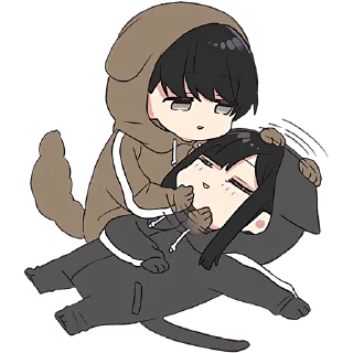 Sticker Юрудура-кун 5 @Nyasticks - 3