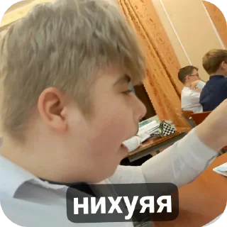 Sticker ВЫ ИДИОТКА ДА А Я ОЛЕГ ЧЕЧЁТКА - 3