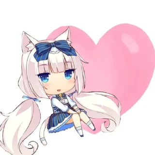 Стикер Vanilla🤍 :: @Kashou_Minaduki - 9