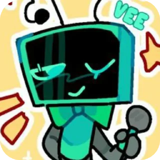 Стикер Vee :: @POM1DORCH - 5
