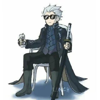 Sticker Vergil (DMG) - 2