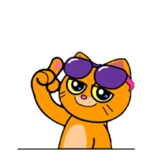 Стикер Red Cat @stickersb2b - 0