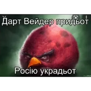 Sticker Злые птицы - 4