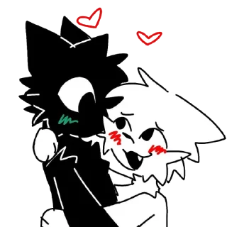 Стикер Boykisser UwU | @mxaiw_red - 4