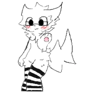 Стикер Boykisser UwU | @mxaiw_red - 3