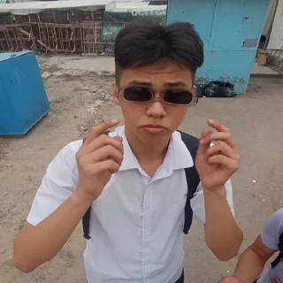Sticker Писят Два HOOD - 0