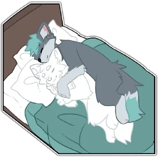 Sticker Rix @biteyrix (Wolfdog & Kaiju) - 8