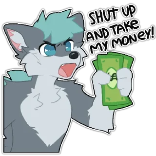 Sticker Rix @biteyrix (Wolfdog & Kaiju) - 10