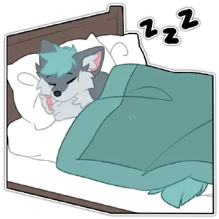 Sticker Rix @biteyrix (Wolfdog & Kaiju) - 7