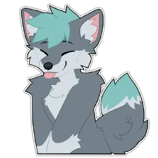 Sticker Rix @biteyrix (Wolfdog & Kaiju) - 11